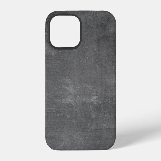 Texture chalkboard vintage rustic iPhone case (Back)