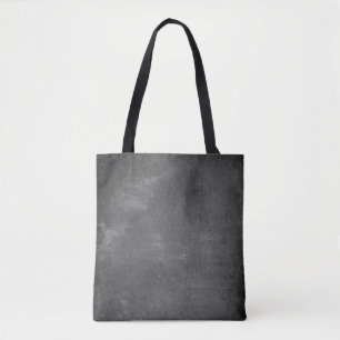 Texture chalkboard vintage rustic tote bag