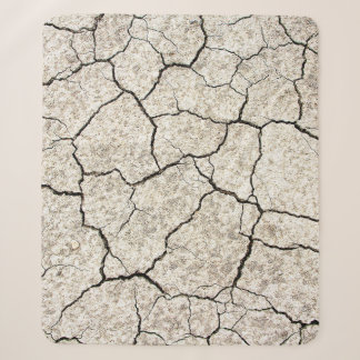 Texture cracks structure background sherpa blanket
