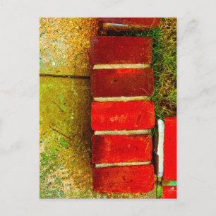 Texture Detail in Covington Georgia Postcard