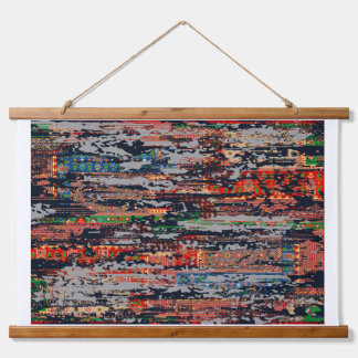 Texture effect hanging tapestry