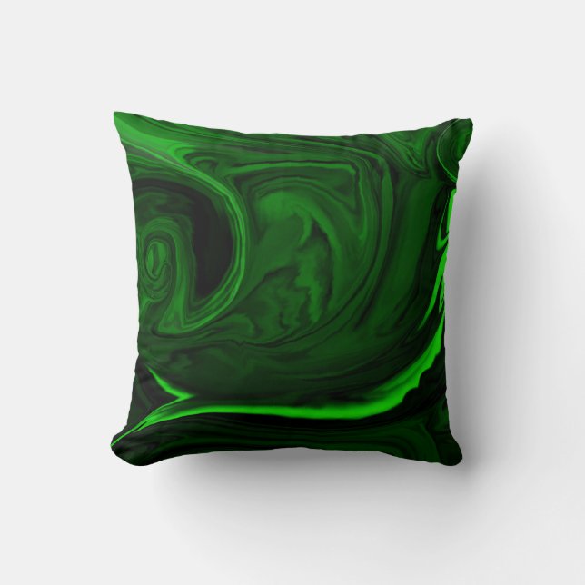 texture green malachite cushion (Front)