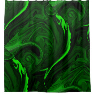 texture green malachite shower curtain