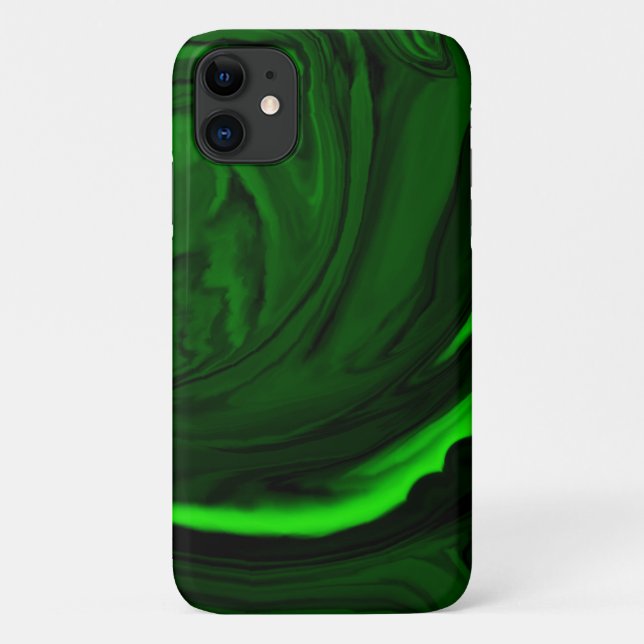 texture green malachite stone collections Case-Mate iPhone case (Back)