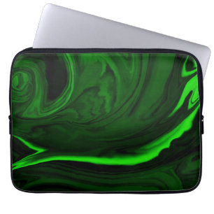 texture green malachite stone collections laptop sleeve