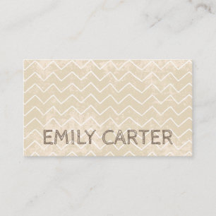 Texture Grunge Wood Sketched Pattern Business Card