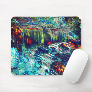 Texture looking like mould made from nature photo mouse pad