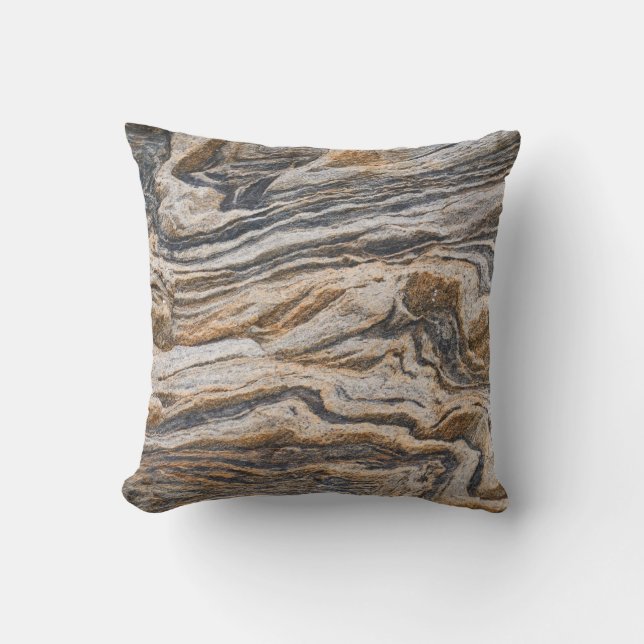 Texture marble abstract pattern cushion (Front)