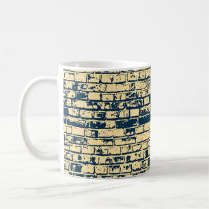Texture of a brick wall. Elegant wallpaper design. Coffee Mug