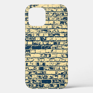 Texture of a brick wall. Elegant wallpaper design. iPhone 12 Case