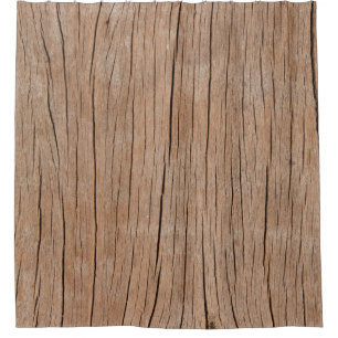 Texture of bark wood use as atural backgroundbackg shower curtain