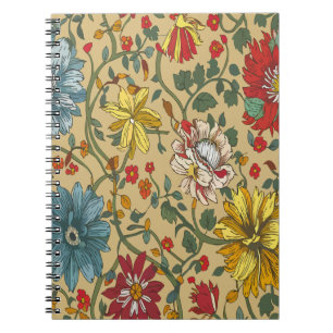 Texture of flowers notebook