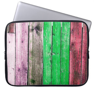 Texture of old wooden fenceabstract,backgrounds,br laptop sleeve