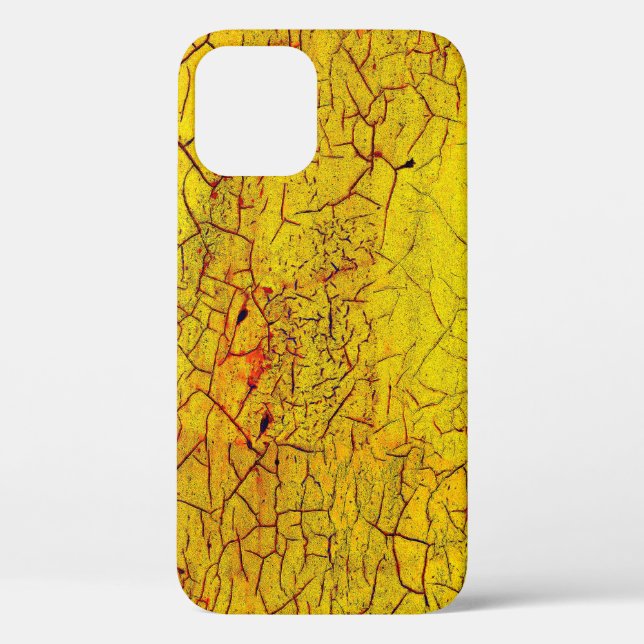 Texture of old yellow paint crackedabstract,aged,a Case-Mate iPhone case (Back)