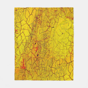 Texture of old yellow paint crackedabstract,aged,a fleece blanket
