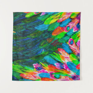 texture of silk fabric. background. colorful fairy tapestry