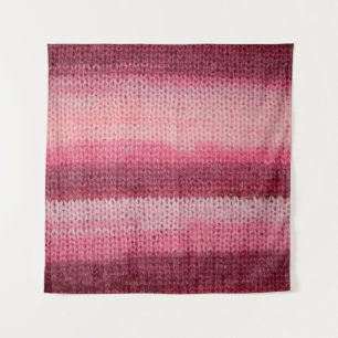 texture of the knitted fabric with an abstract pat tapestry