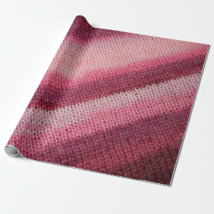texture of the knitted fabric with an abstract pat wrapping paper