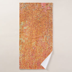 Texture of the old painted metalabstract, age, anc bath towel
