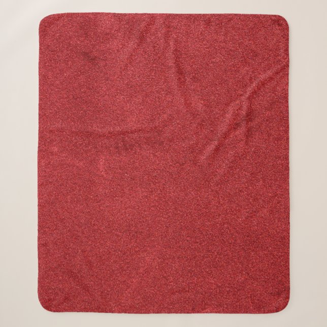 Texture red velvet background sherpa blanket (Front)