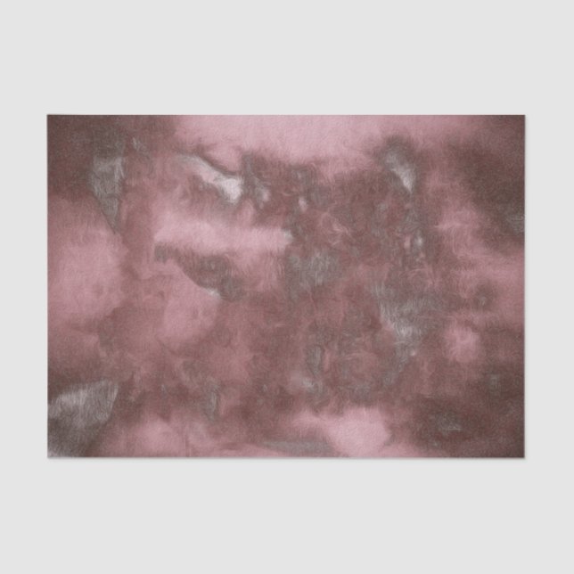 Texture Rustic Vintage Brown Abstract Pattern Tissue Paper (Front)