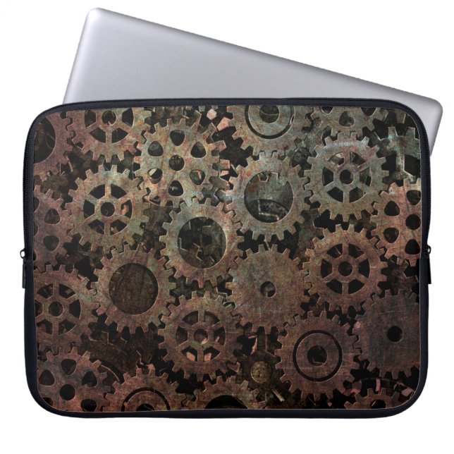 Texture sample background abstract laptop sleeve (Front)