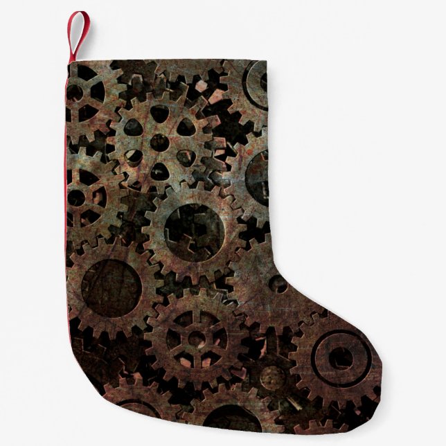 Texture sample background abstract small christmas stocking (Front)