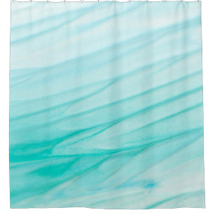 Texture seawall ink wall painting shower curtain
