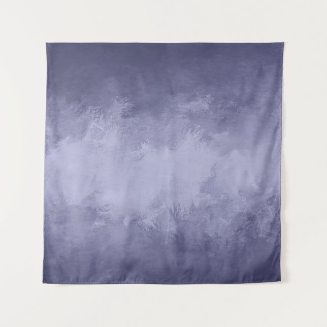 Texture selenium blue acrylic tapestry (Front)