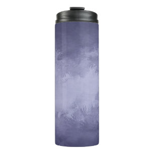 Texture selenium blue acrylic thermal tumbler