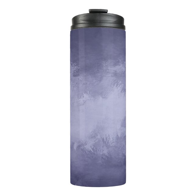 Texture selenium blue acrylic thermal tumbler (Front)