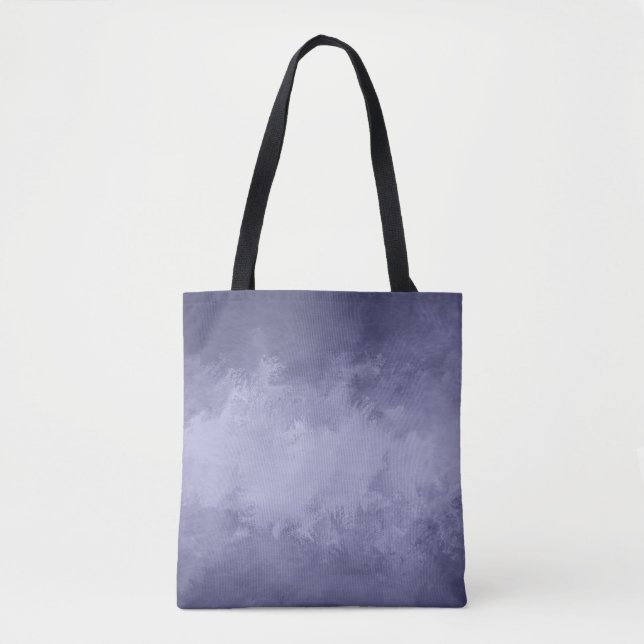 Texture selenium blue acrylic tote bag (Front)