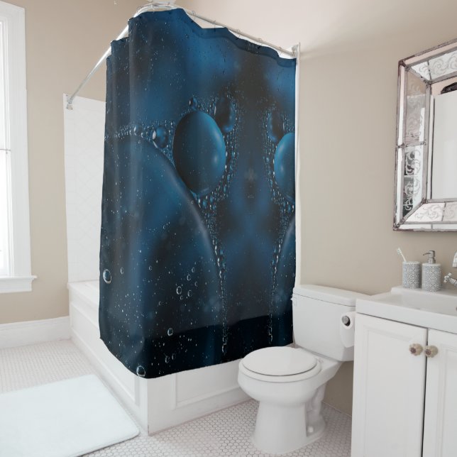 Texture Shower Curtain (In Situ)