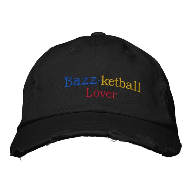 Texture & Team Spirit_Bazz-ketball Lover Embroidered Hat (Front)
