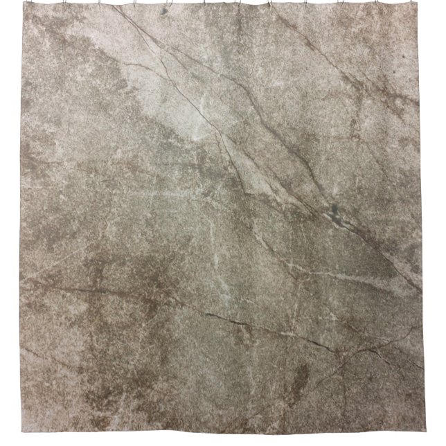 Texture textured old surface aged shower curtain (Front)