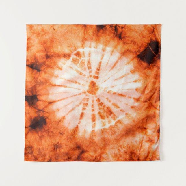 Texture tie dyed fabric for background tapestry (Front)