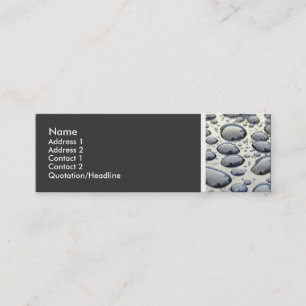 Texture Tone (Car Hood) Mini Business Card
