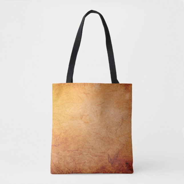Texture vintage aged paper light tote bag (Front)