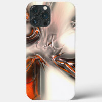 Texture with intense orange and pearly or metallic