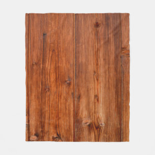 Texture wood grain barn weathered fleece blanket