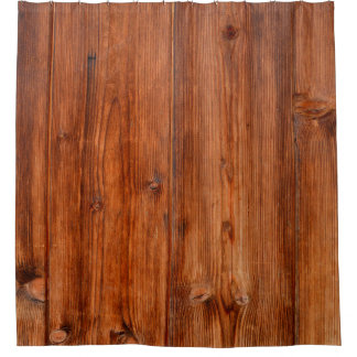 Texture wood grain barn weathered shower curtain