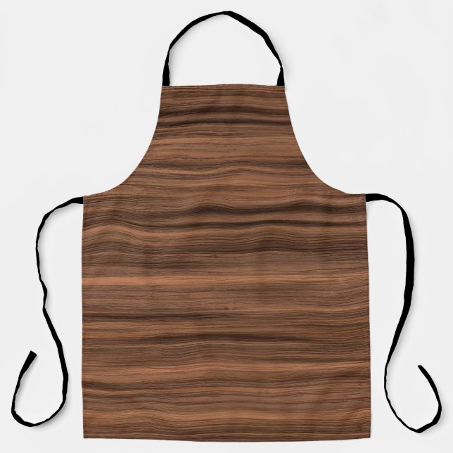 Texture wood grain structure apron (Front)
