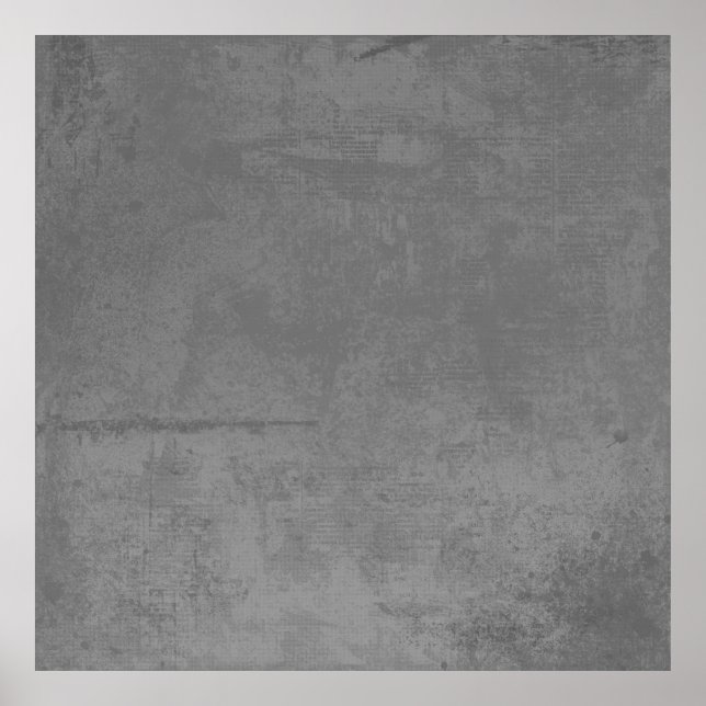 textured24 GRAY GREY CONCRETE TEXTURED BACKGROUND Poster (Front)