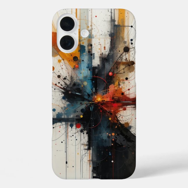 Textured Abstract Art Case-Mate iPhone Case (Back)