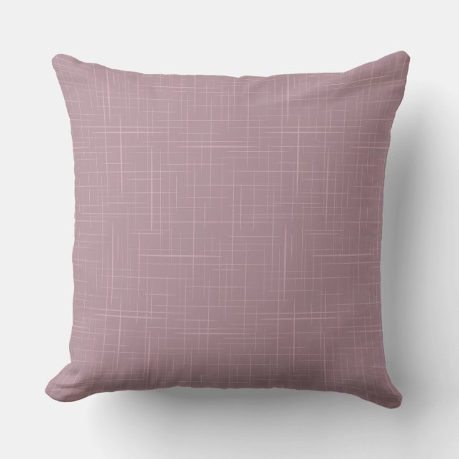 Textured abstract cocoa pattern cushion (Front)