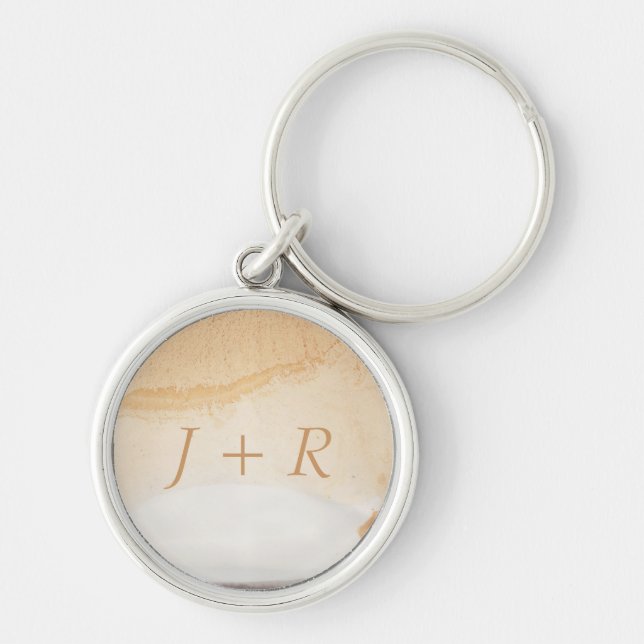 Textured background key ring (Front)