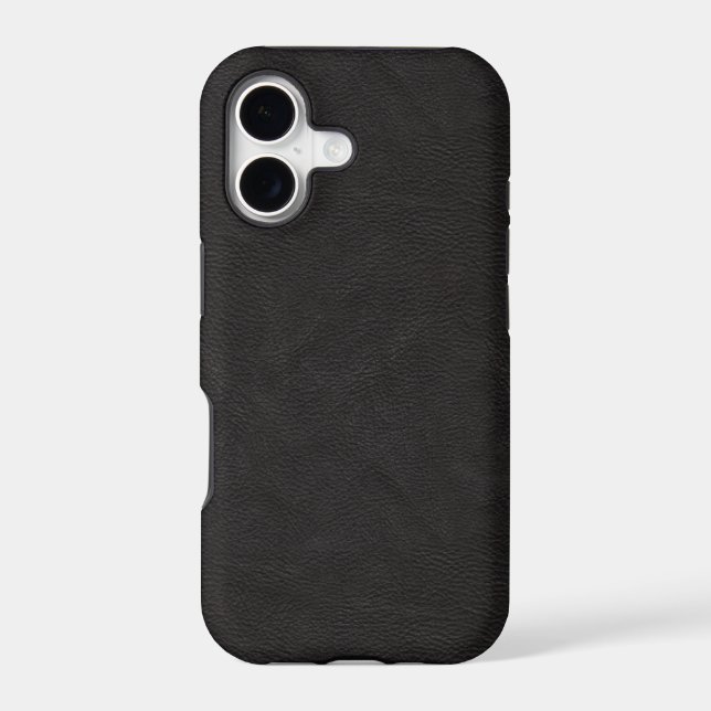 Textured Black Leather (Back)