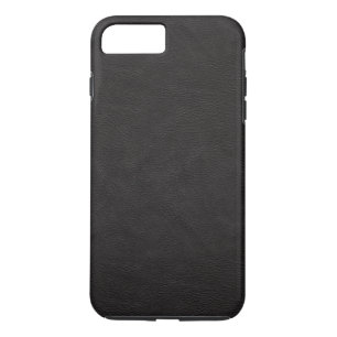 Textured Black Leather iPhone 8 Plus/7 Plus Case