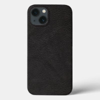 Textured Black Leather Design