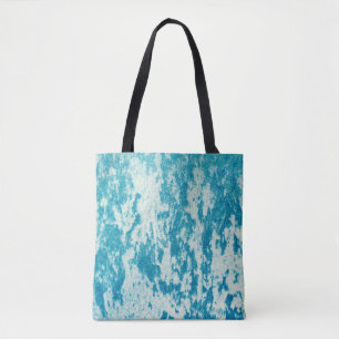 Textured blue background made of dense fabric. Con Tote Bag